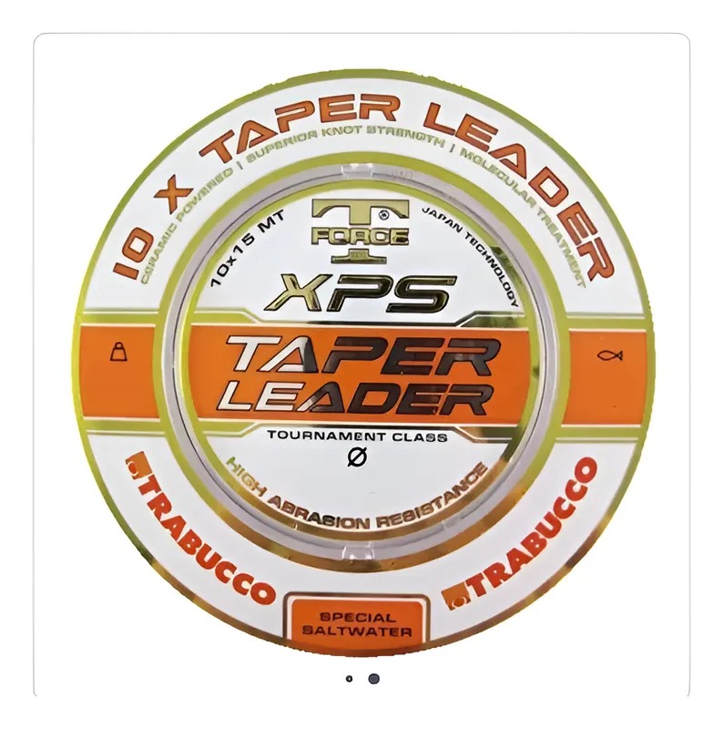 Linha Arranque Cônico T-Force Xps Taper Leader de Ø 0,26 a 0,72 Transparente